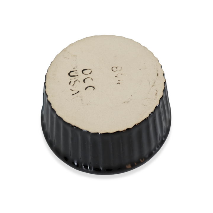 Diversified Ceramics DC844 Black 2 oz Fluted Ramekin