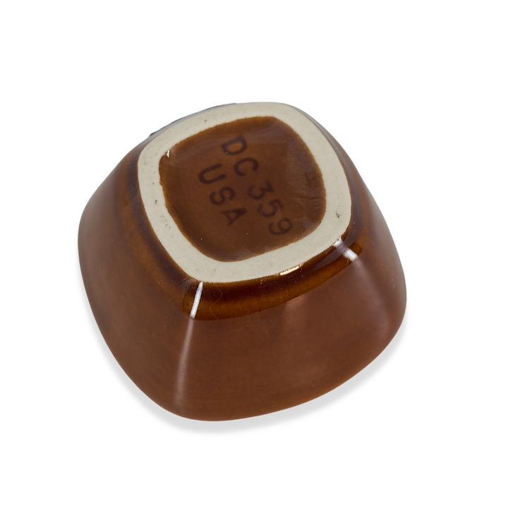 Diversified Ceramics DC359 Laredo Brown 2 oz Square Ramekin Diversified Ceramics