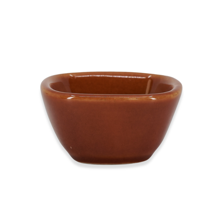 Diversified Ceramics DC359 Terracotta 2 oz Square Ramekin Diversified Ceramics