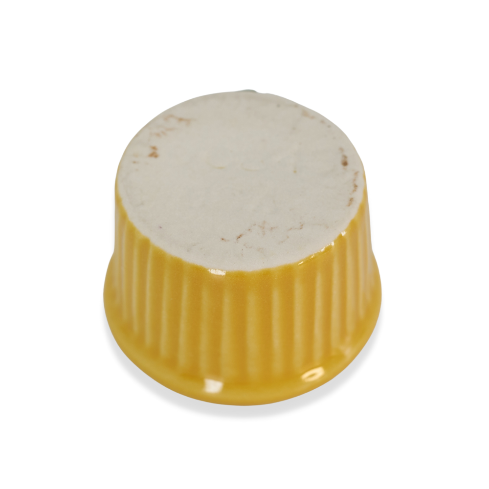 Diversified Ceramics DC843 Mustard 1 oz Fluted Ramekin Diversified Ceramics