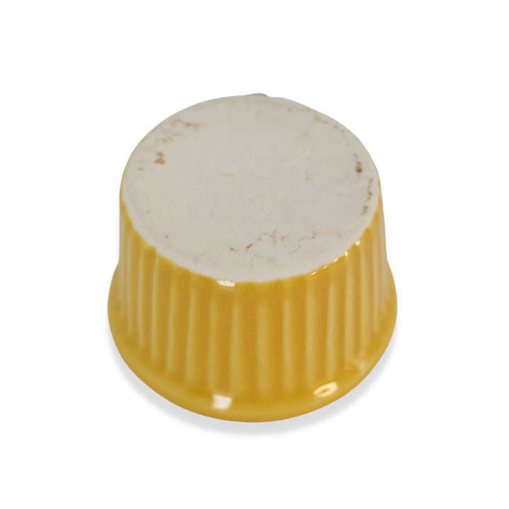 Diversified Ceramics DC843 Mustard 1 oz Fluted Ramekin Diversified Ceramics
