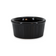 Diversified Ceramics DC845 Black 4.5 oz Fluted Ramekin