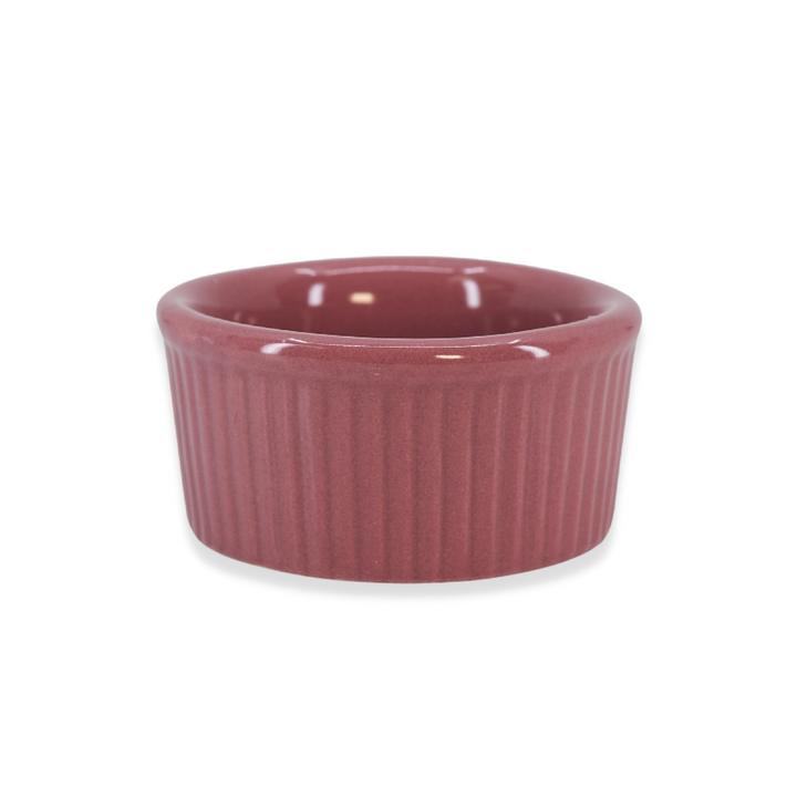 Diversified Ceramics DC834.5 Mauve 4 oz Fluted Ramekin Diversified Ceramics