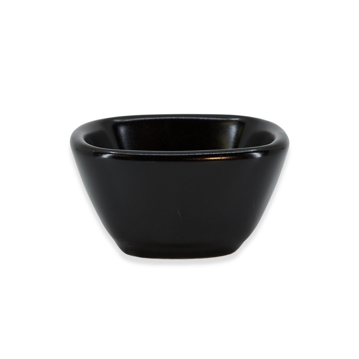 Diversified Ceramics DC360 Matte Black 3 oz Square Ramekin