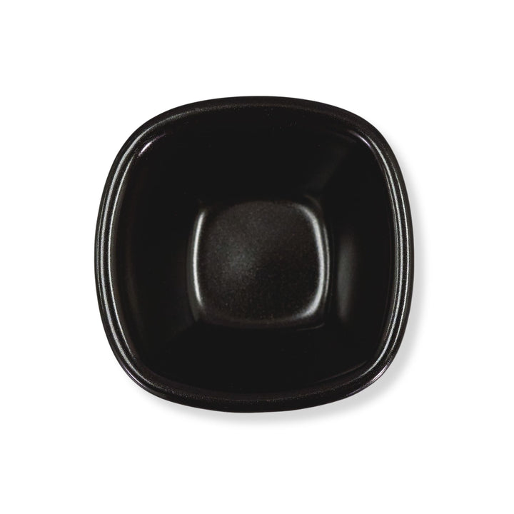 Diversified Ceramics DC360 Matte Black 3 oz Square Ramekin Diversified Ceramics