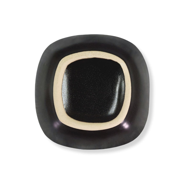 Diversified Ceramics DC360 Matte Black 3 oz Square Ramekin Diversified Ceramics