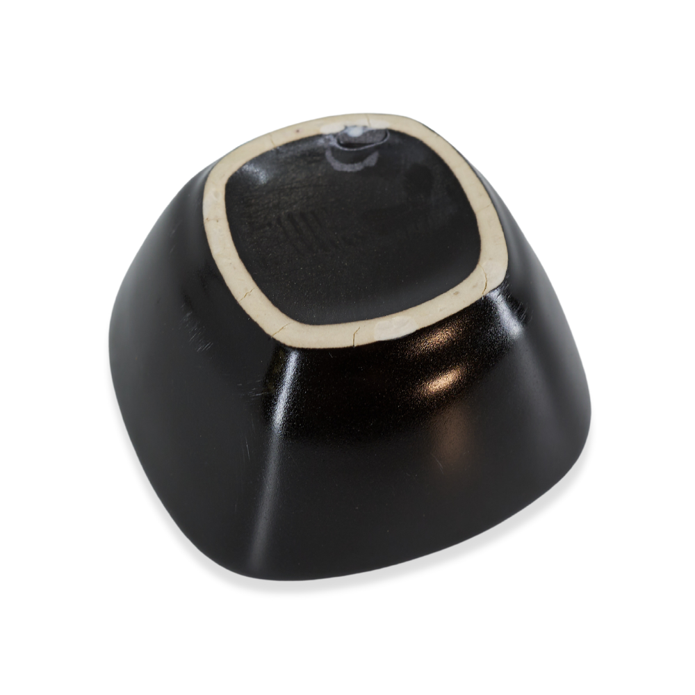 Diversified Ceramics DC360 Matte Black 3 oz Square Ramekin Diversified Ceramics