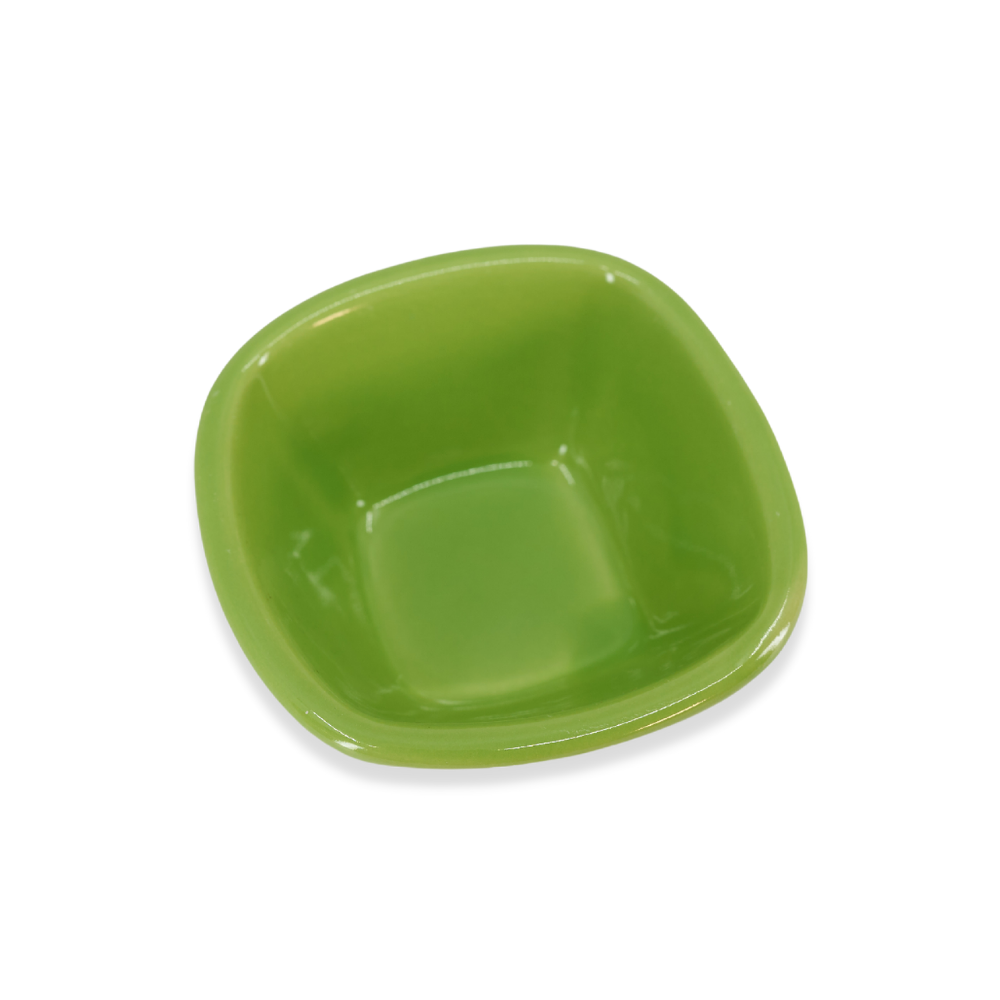 Diversified Ceramics DC360 Kiwi 3 oz Square Ramekin Diversified Ceramics