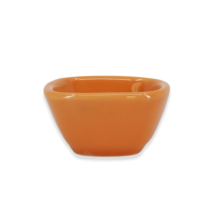 Diversified Ceramics DC360 Pumpkin 3 oz Square Ramekin