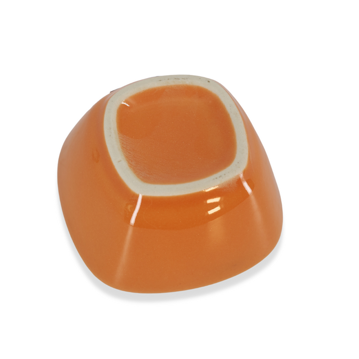 Diversified Ceramics DC360 Pumpkin 3 oz Square Ramekin