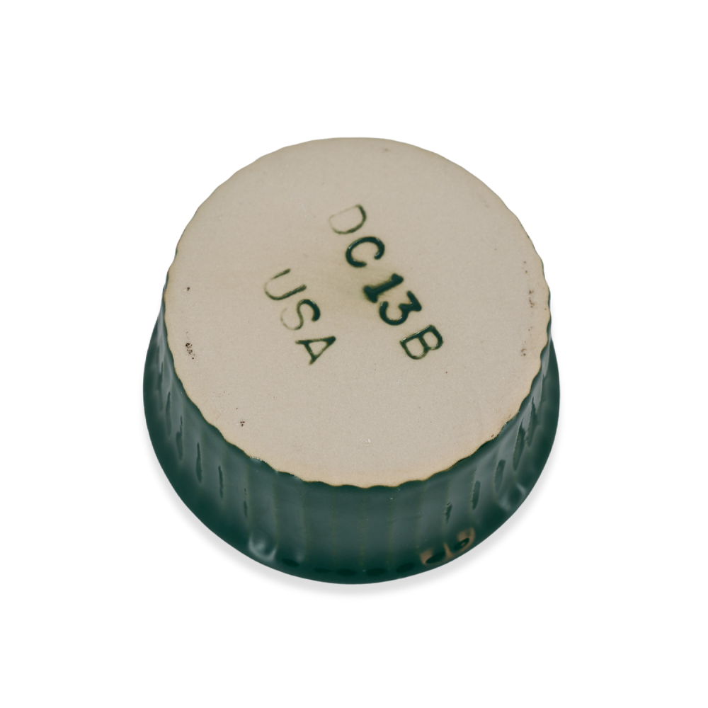 Diversified Ceramics DC13B Hunter Green 2 oz Fluted Ramekin