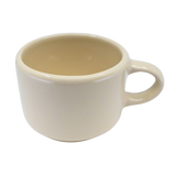 Diversified Ceramics DC137 8 oz Ivory Stacking Cappuccino Cup