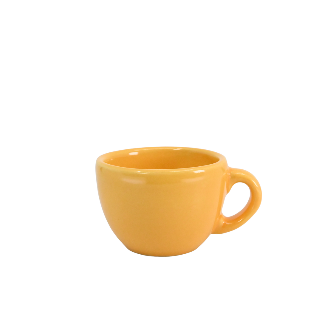 Diversified Ceramics DC135 6 oz Sunflower Cappuccino Cup
