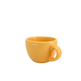 Diversified Ceramics DC135 6 oz Sunflower Cappuccino Cup