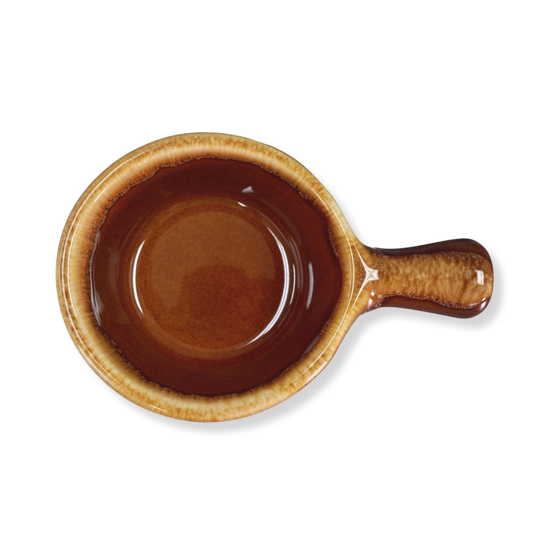 Diversified Ceramics DC14 10 oz Laredo Drip Handled Soup Bowl