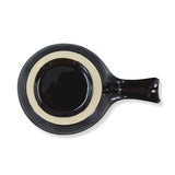 Diversified Ceramics DC14B 9 oz Black Handled Soup Bowl