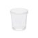 American Metalcraft PMC15 1.5 oz Reusable Plastic Cup with Lid