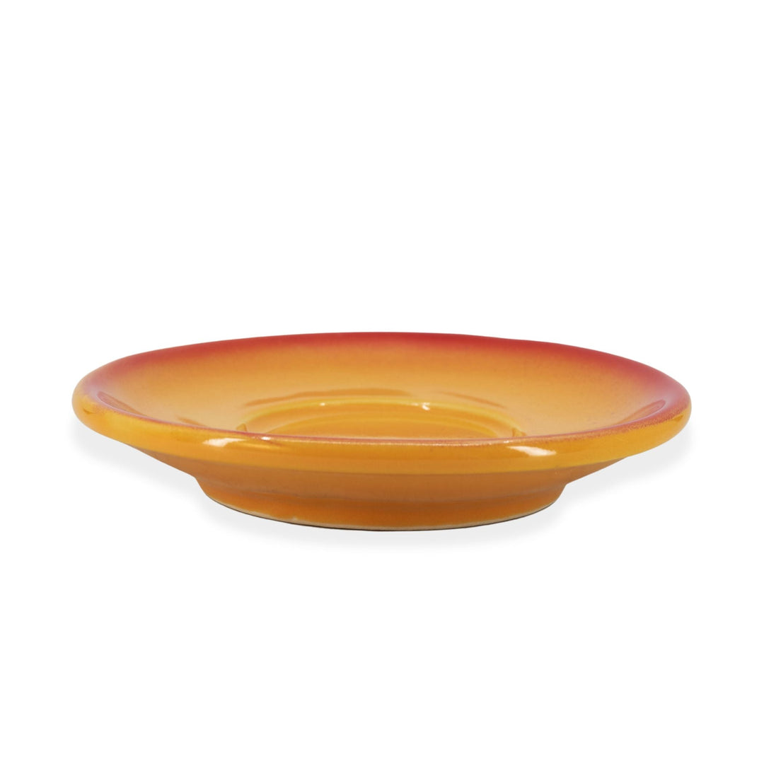 Diversified Ceramics DC150 6" Sunflower Salsa Barista Saucer Diversified Ceramics