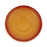 Diversified Ceramics DC150 6" Sunflower Salsa Barista Saucer
