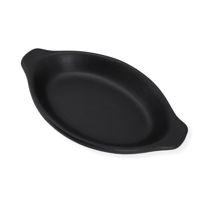Diversified Ceramics DC727 8 oz Matte Black Welsh Rarebit Diversified Ceramics