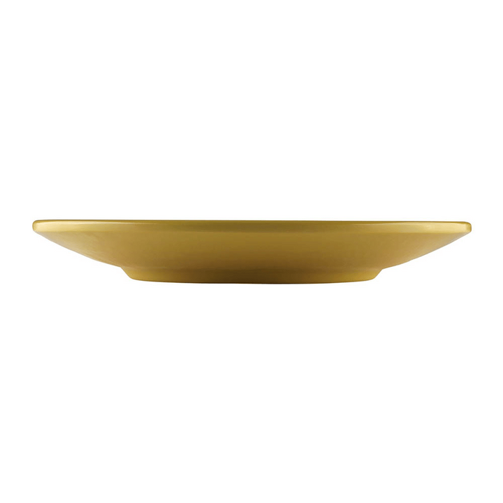 EGS D814RR-OO 8.25" Round Olive Oil Melamine Plate Elite Global Solutions