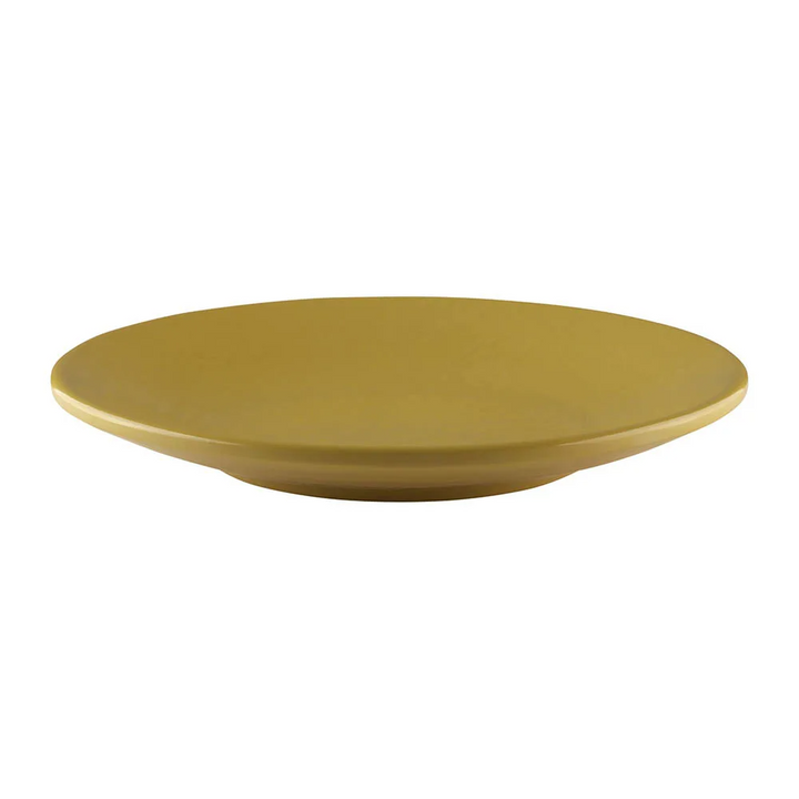 EGS D814RR-OO 8.25" Round Olive Oil Melamine Plate Elite Global Solutions