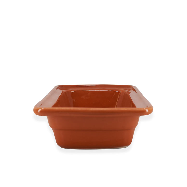 Mayfair 211O Orange 1/3 Size Ceramic 2.5" Steam Table Pan Mayfair