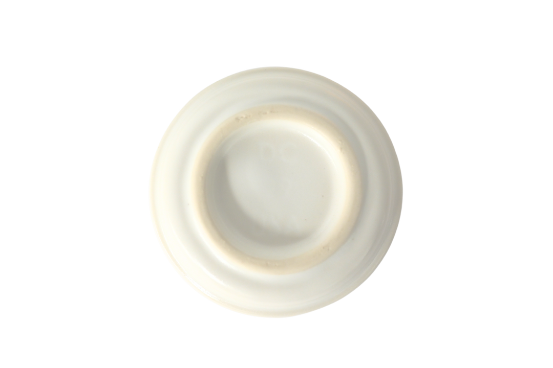 Diversified Ceramics DC29 Matte White 5 oz Stacking Salsa Dish