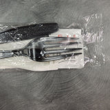 Heavy Weight Black  Plastic Fork/Knife/Napkin/Salt/Pepper 500/Case