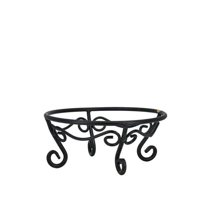 American Metalcraft AGRS4 Black Antique Gold Wrought Iron Riser Set of 6 American Metalcraft
