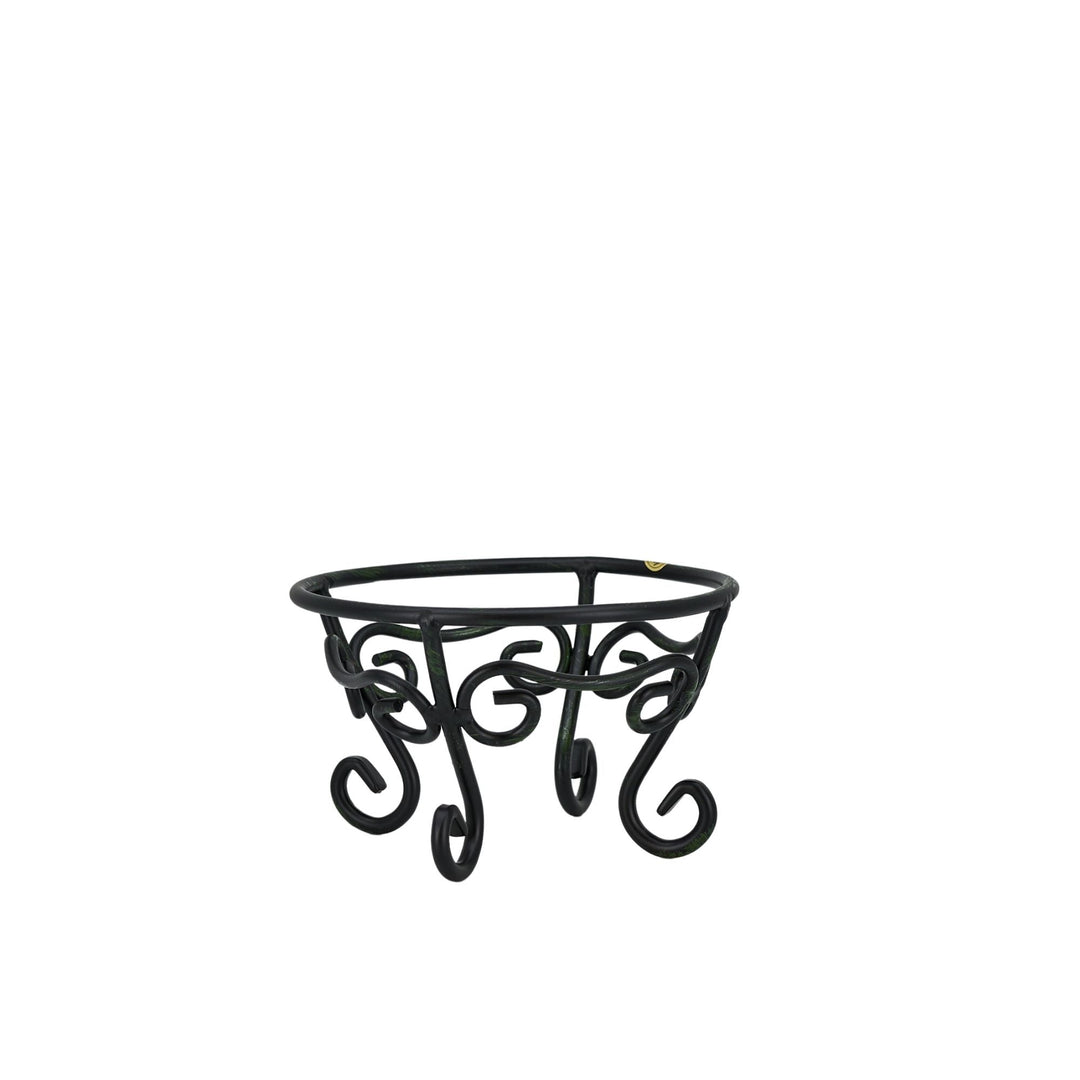 American Metalcraft AGRS4 Black Antique Gold Wrought Iron Riser Set of 6 American Metalcraft