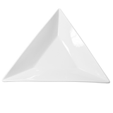 American Metalcraft CTRP3 15" Ceramic Tri Sided Plate