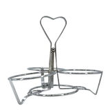 American Metalcraft HS-30-F Chrome 3 Bowl Rack