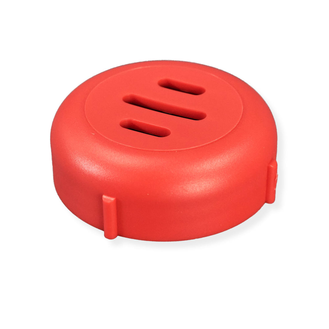 American Metalcraft 342RSLT Red Slotted Top for 6 oz Cheese Shaker