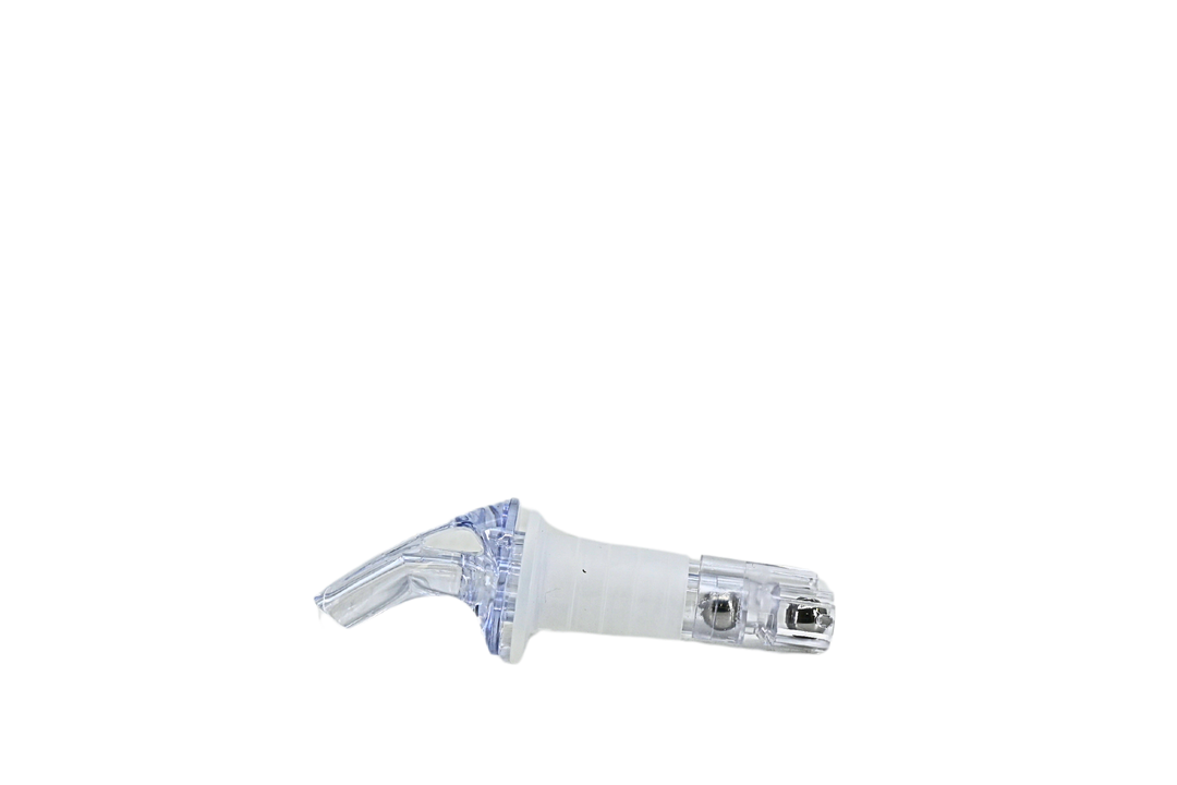 American Metalcraft MPC125 Clear Spout / Clear Base 1.25 oz Measured Pourer