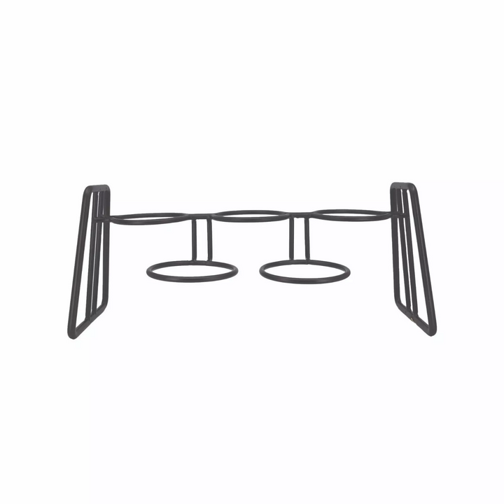 American Metalcraft WS1155 Wrought Iron 5 Cup Stand 13" x 5.5" American Metalcraft