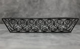 American Metalcraft LDLB2613 Large Black Loop-D-Loop Basket 13" x 6" x 2.5"