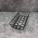 American Metalcraft LDLB2613 Large Black Loop-D-Loop Basket 13" x 6" x 2.5"