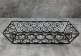 American Metalcraft LDLB2613 Large Black Loop-D-Loop Basket 13" x 6" x 2.5"