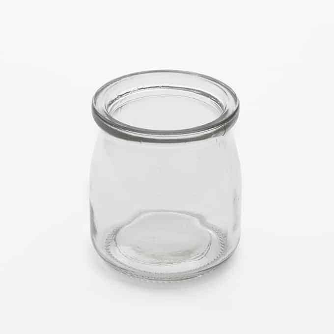 American Metalcraft RGJ6 6 oz Round Glass Jar American Metalcraft