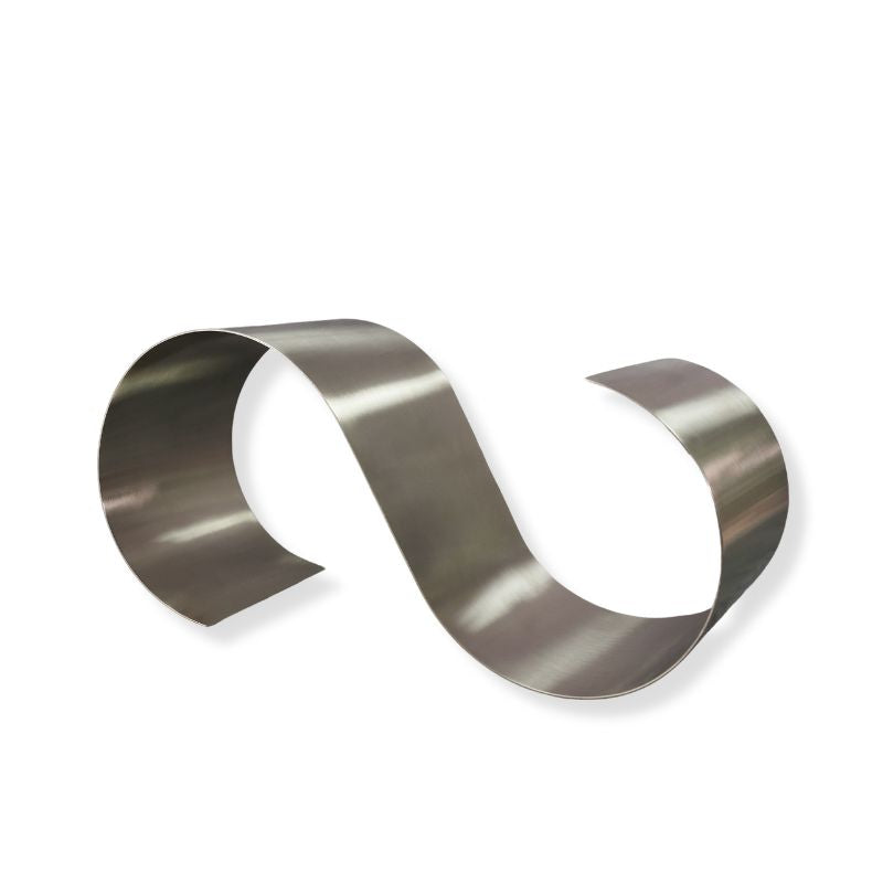 American Metalcraft SSR16 Satin S-Shaped Stainless Steel Riser 16.5" American Metalcraft