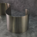 American Metalcraft SSR16 Satin S-Shaped Stainless Steel Riser 16.5"