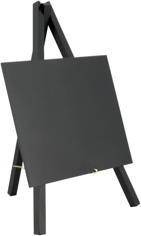 American Metalcraft MINIBLKR1 Chalk Board Easel American Metalcraft