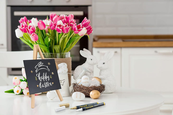 American Metalcraft MINIBLKR1 Chalk Board Easel American Metalcraft