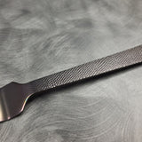 American Metalcraft BLHF10 Black Hammered Cold Meat Fork 10"
