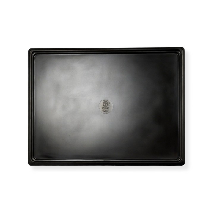 American Metalcraft MNST17 17 5/8" x 13 1/4" Rectangular Melamine Non-Skid Serving Tray American Metalcraft
