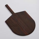 American Metalcraft AW814 9" x 8" Blade Ash Wood Short Handle Serving Peel