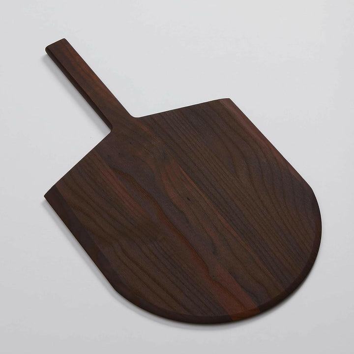 American Metalcraft AW814 9" x 8" Blade Ash Wood Short Handle Serving Peel American Metalcraft