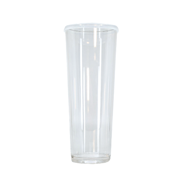 American Metalcraft PTL24 Takeout Tumbler with Lid 24 oz