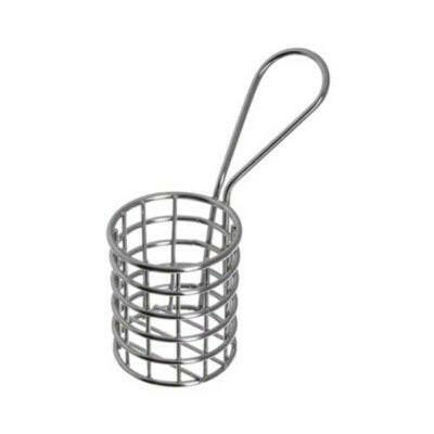 American Metalcraft MRNDBSKT Stainless Steel Mini Fry Basket